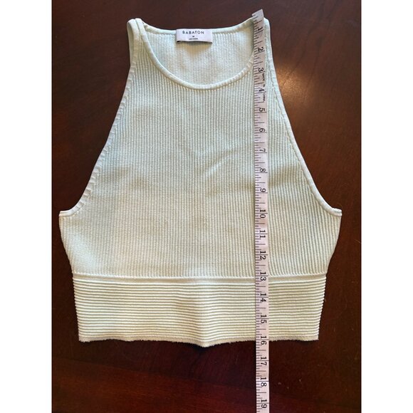 Babaton Sculpt Knit Tank Bundle Cropped Tank + One Shoulder Top Size Medium - Picture 7 of 15